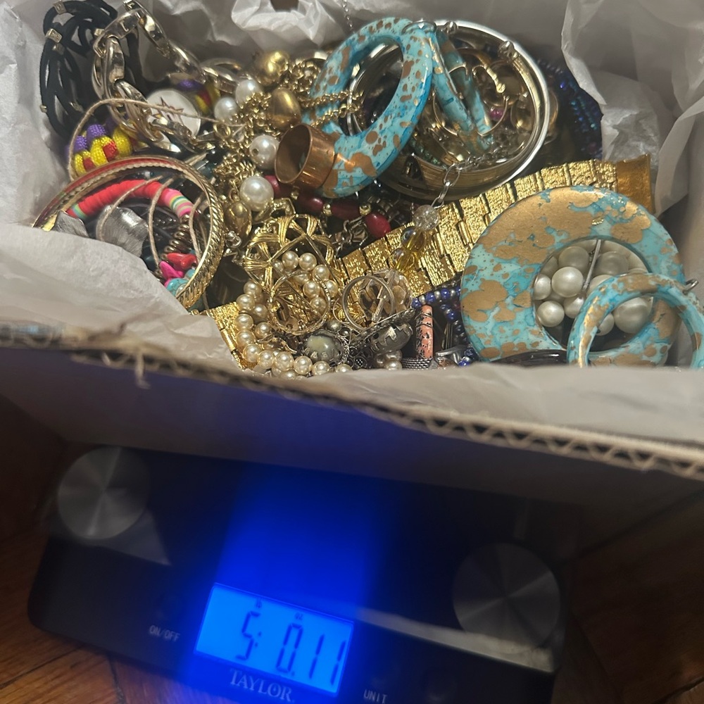 Mystery Jewelry Box. 5 Pound Lot